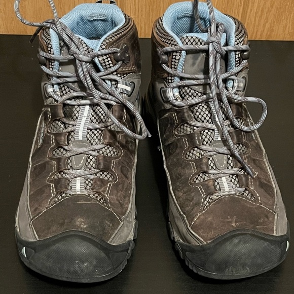 Keen Women's Targhee III Waterproof Boot Magnet/Atlantic Blue - Picture 6 of 15